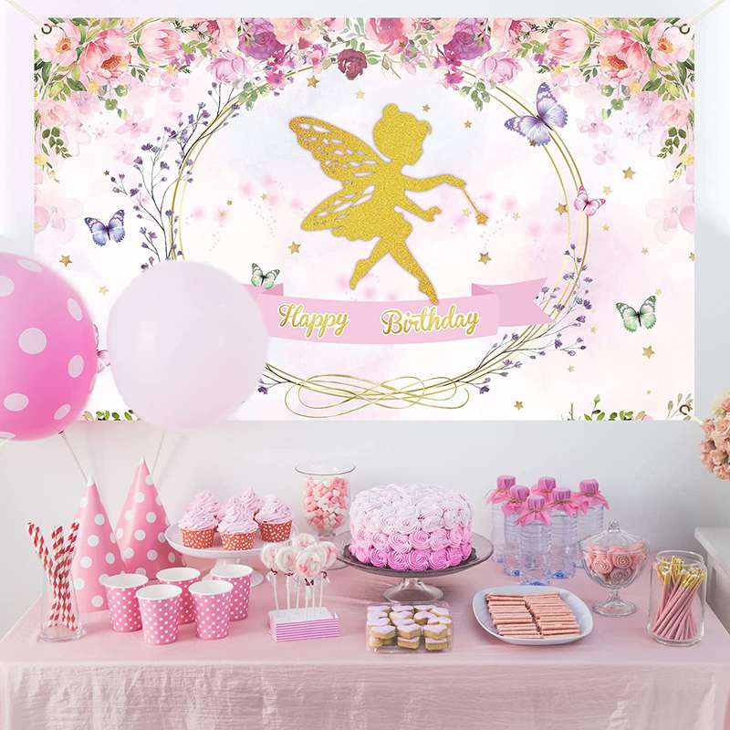 fairy princess themed birthday party