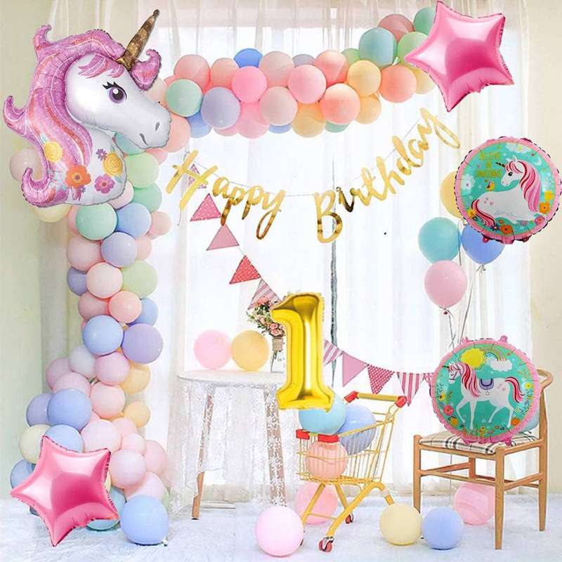 Unicorn birthday party decorations